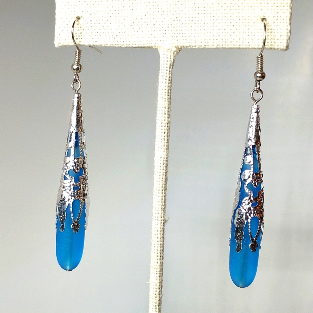 Women's sea glass earrings